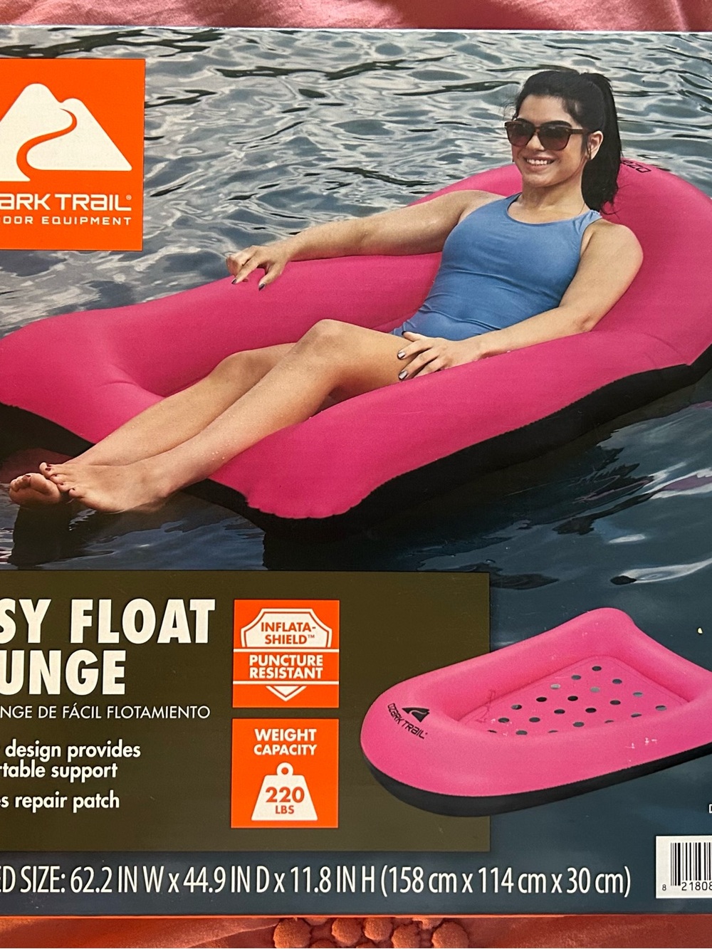 Ozark Trail Easy Float Lounge Inflatable